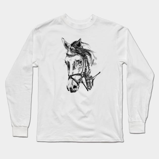 Pferd Long Sleeve T-Shirt by sibosssr